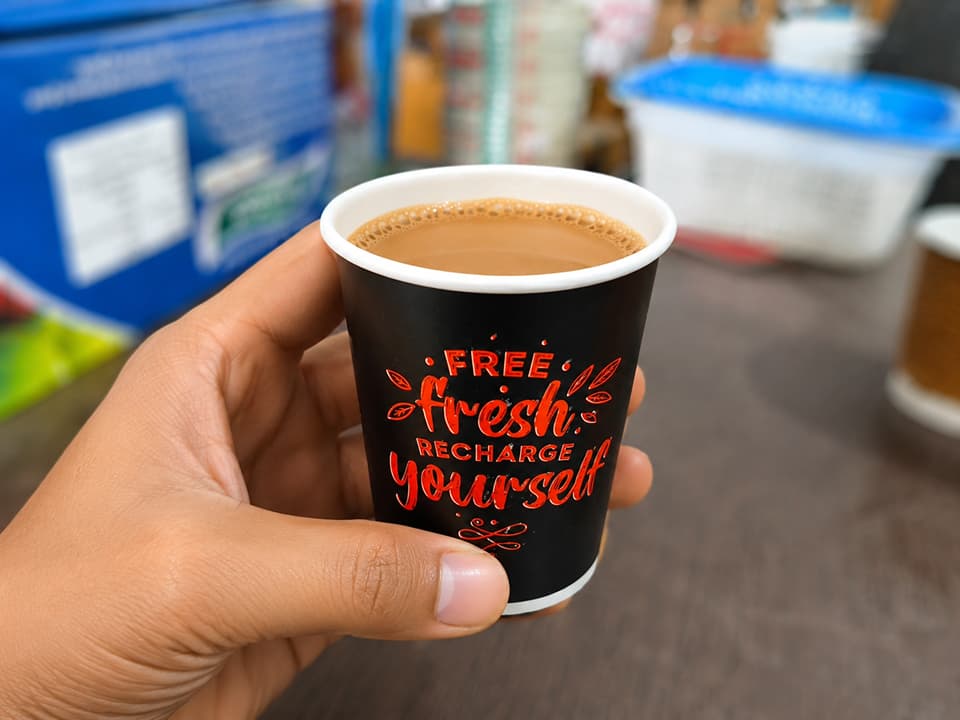 Disposable Paper Tea Cups – 100ml | 120ml Long | 150ml 3