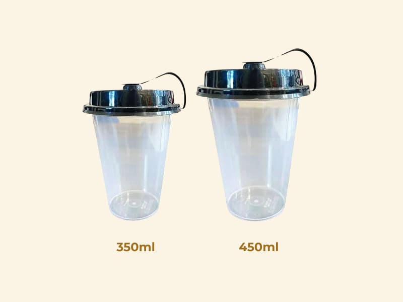 Reusable Sipper glass with Lid