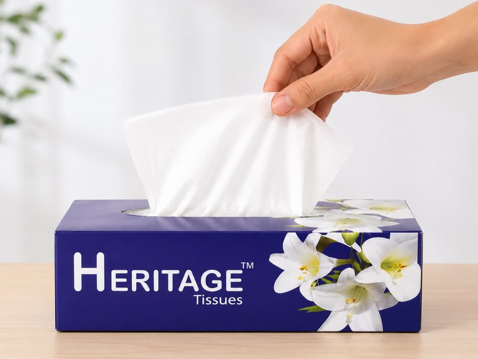 Soft Facial Tissue box 2ply | Tissue Box for Car 2