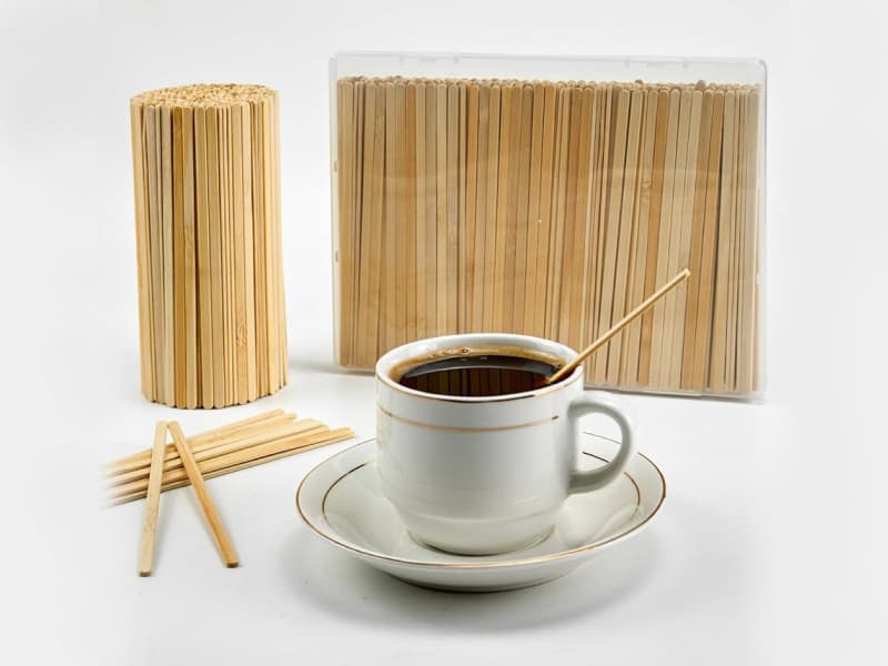 Wooden Coffee/Tea Stirrer Sticks | 11cm | Disposable
