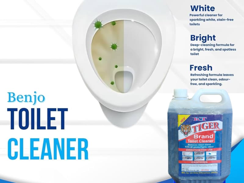 Tiger Toilet Cleaner Liquid Can - 5L 2