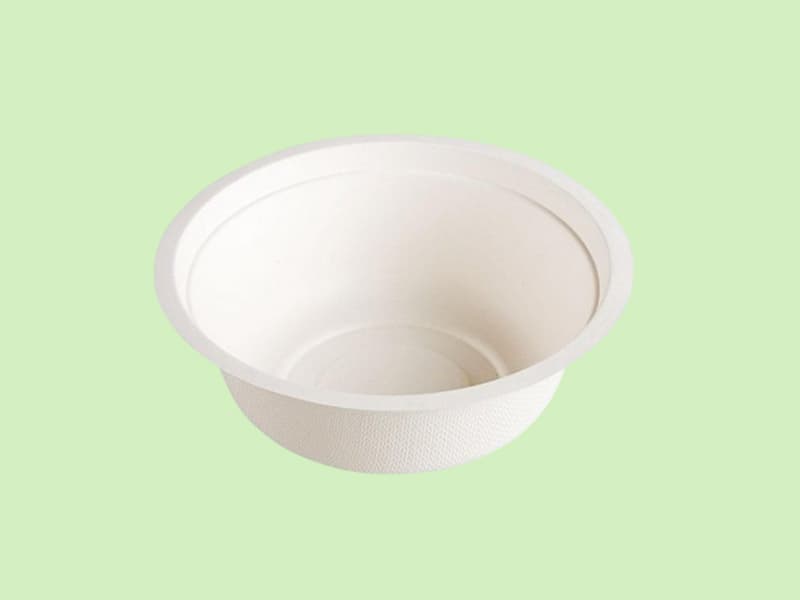 Bagasse/Sugarcane Round Pulp Bowls - 180ml 2