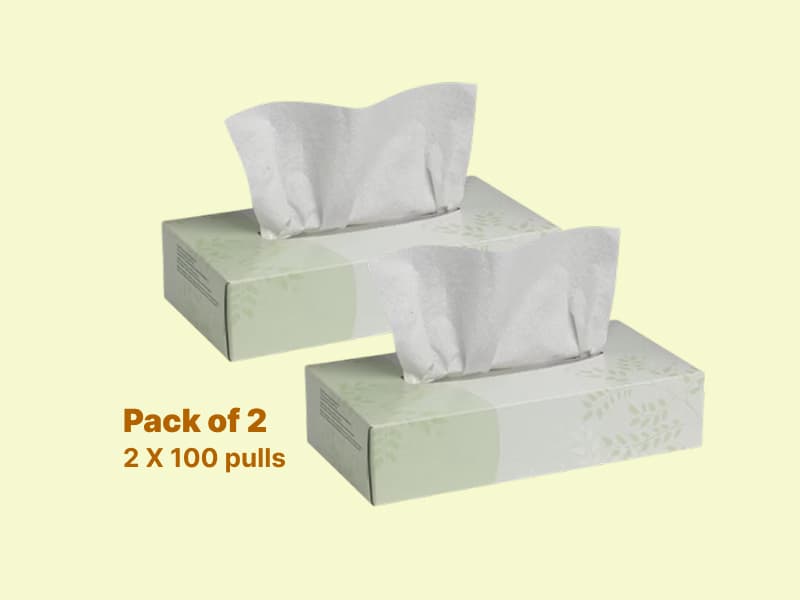 Soft & Hygienic Facial Tissue box 2ply