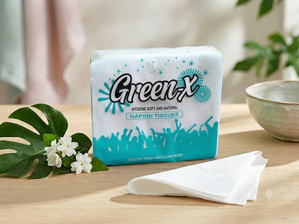 Buy Soft Quality Napkin Tissue Paper 1 ply 2