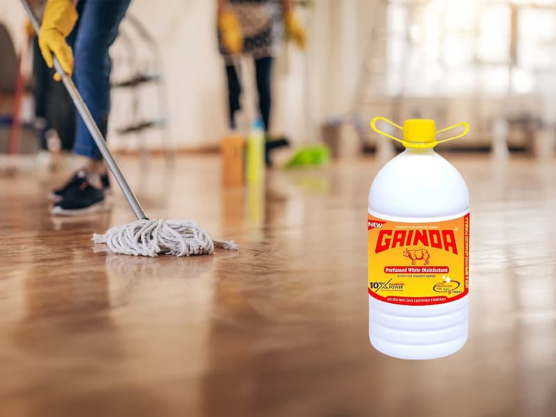 Floor Cleaner Gainda White - 5 Litre 3