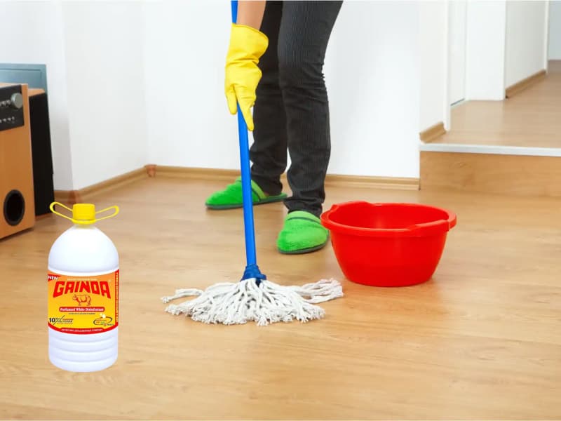 Floor Cleaner Gainda White - 5 Litre 2