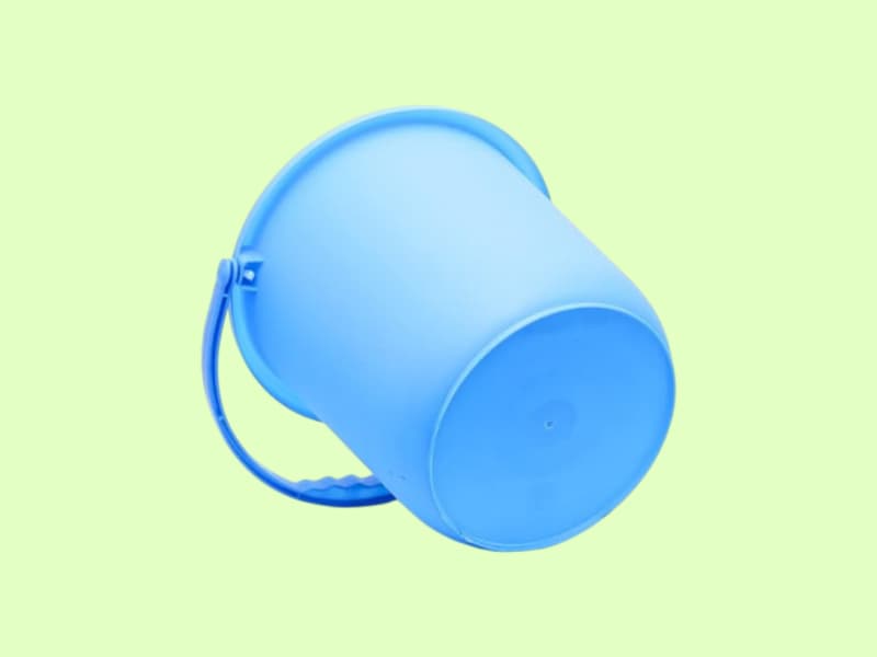 Durable Plastic Water Bucket for Bathroom - 16 Litre 3