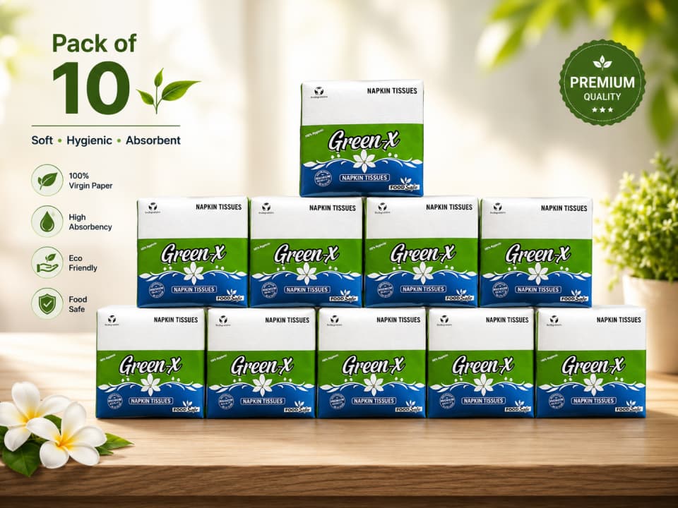 Virgin Soft Disposable Paper Napkins | Wholesale in Noida 3