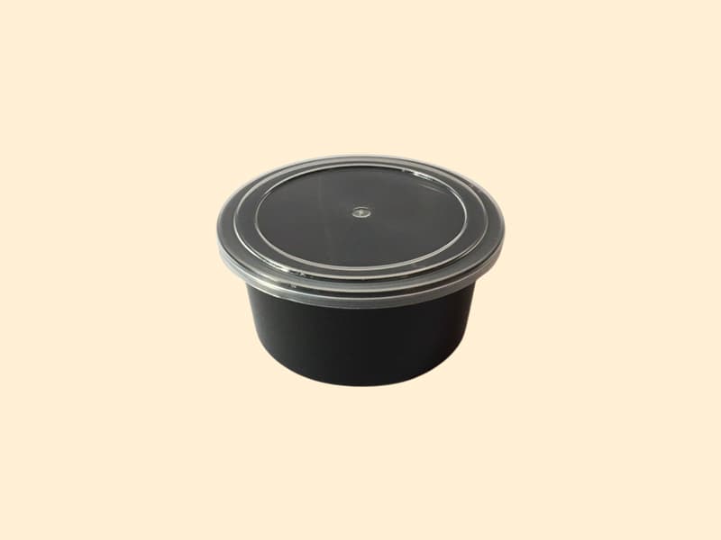 Round Food Packing Container for Sauces - 100ml