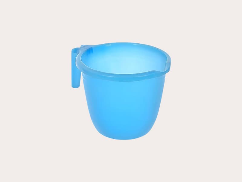 Plastic Bathroom Mug for Bathing Cleaning - 1Litre