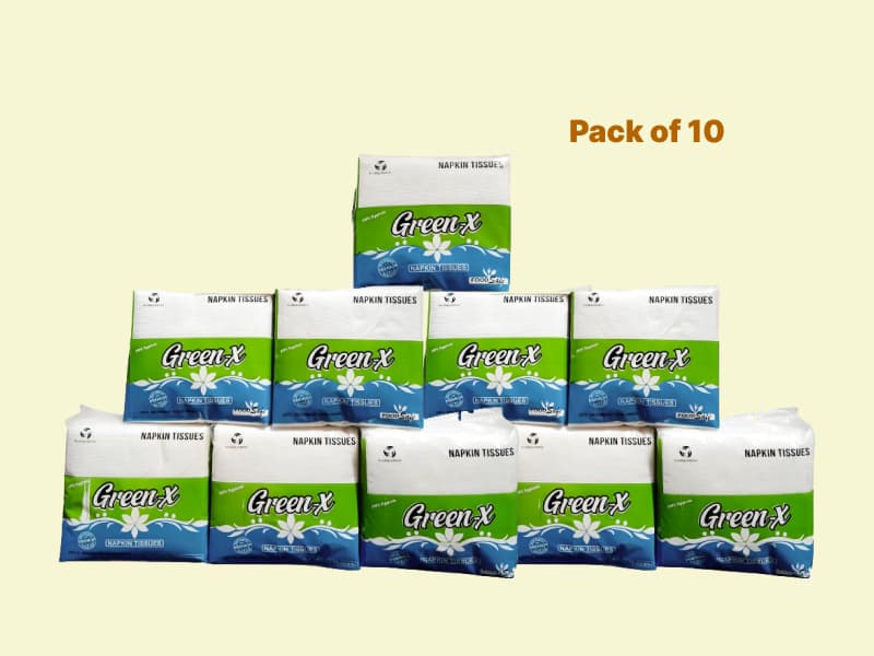 Premium GreenX Napkin Tissue Paper 1ply - Big 2