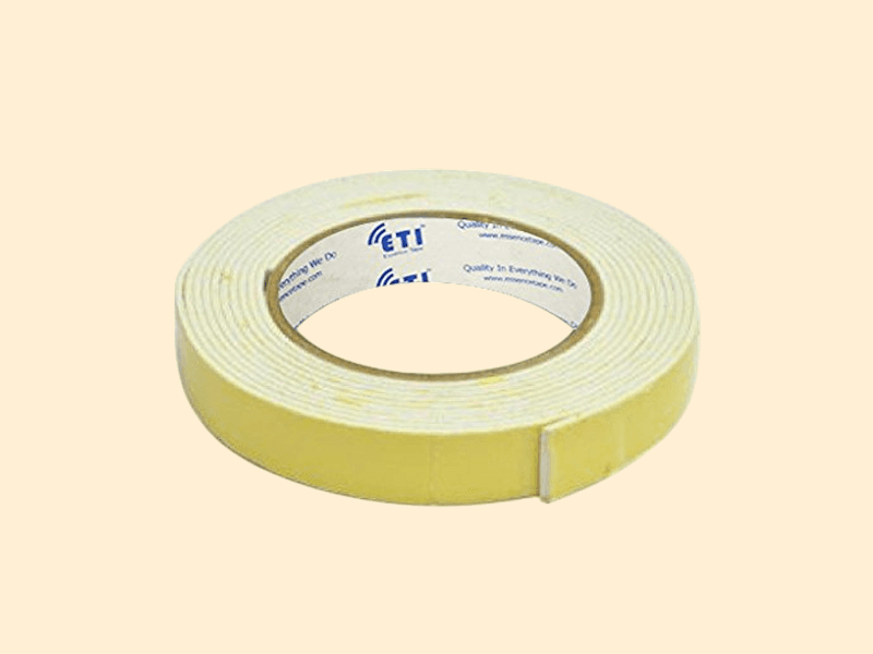 Double Sided Foam Tape Self Adhesive - 1 Inch