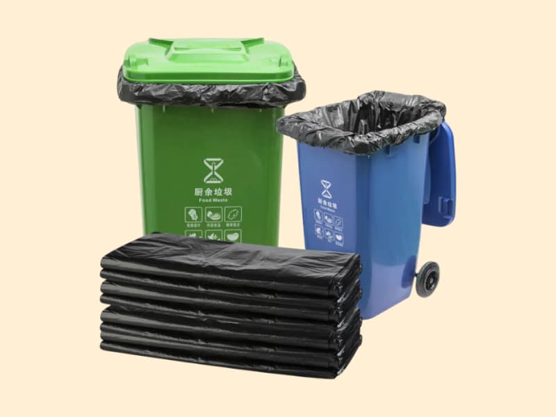 Disposable Garbage Bag Extra Large for Big Dustbin - 32" x 42" 3