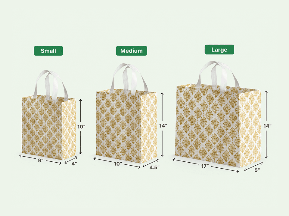 Fancy Gift Carry Bags Laminated - Small | Medium | Big size 2