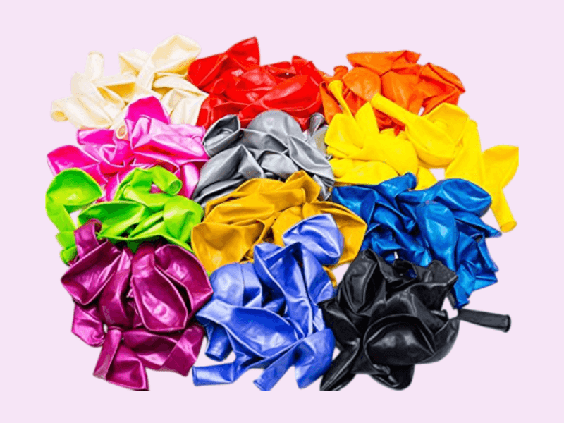 Multi Colour Metallic Party Balloons - 25pcs | 50pcs 3