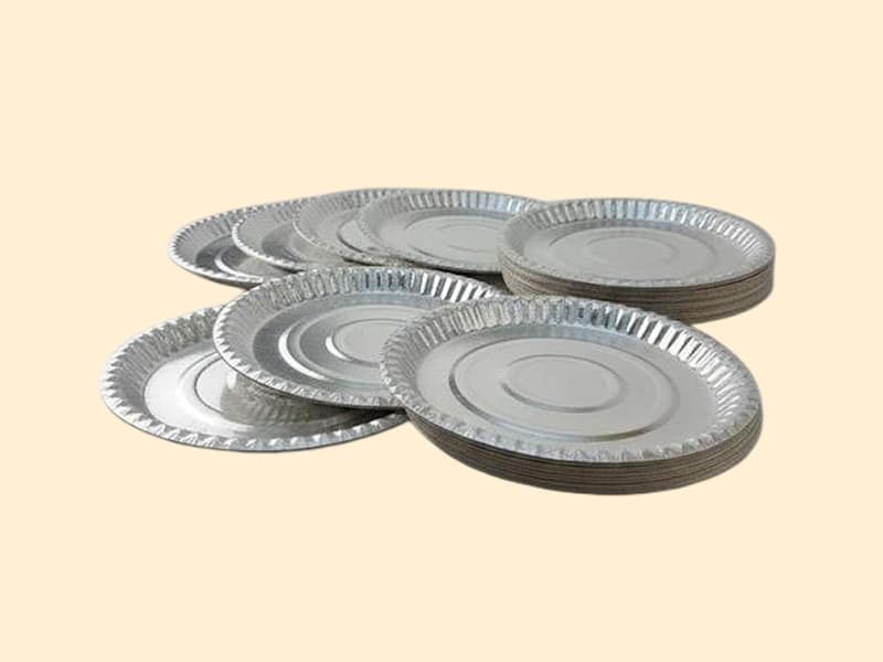 Disposable Plain Silver Paper Plates - 6 inch | 7 inch | 9 inch